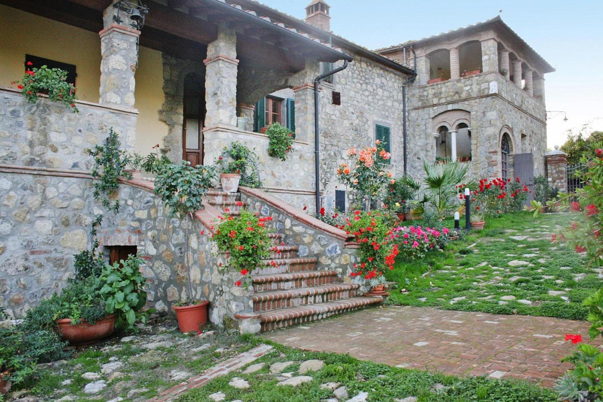 Apartment In Chiusdino With Terrace Exterior photo